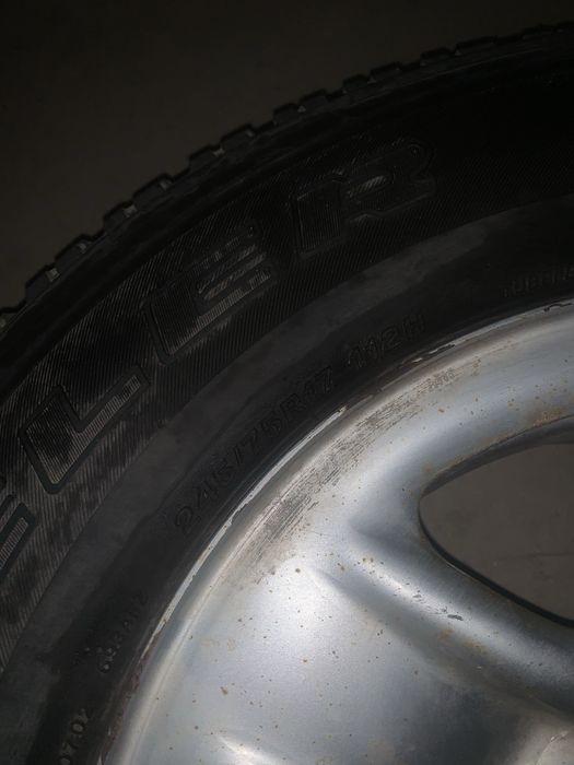 Запаска с резиной R17/245/75
