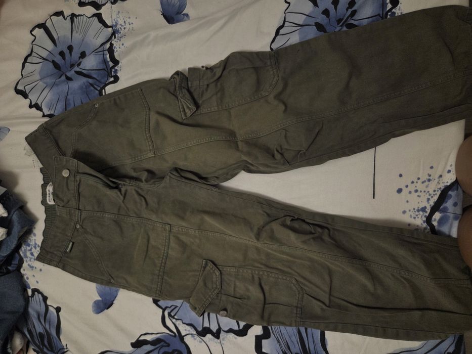 Blugi Cargo Verzi