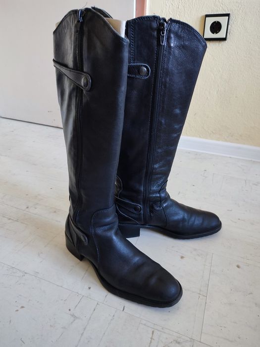 Дамски ботуши естествена кожа