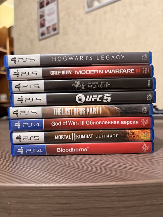 Продажа дисков на playstation 5/4