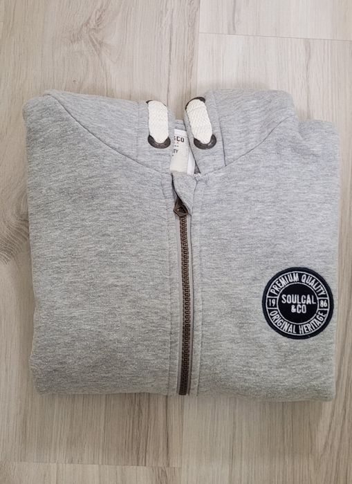 Детски суичър с цип Soulcal & Co размер 9-10 г. (134-140 см)