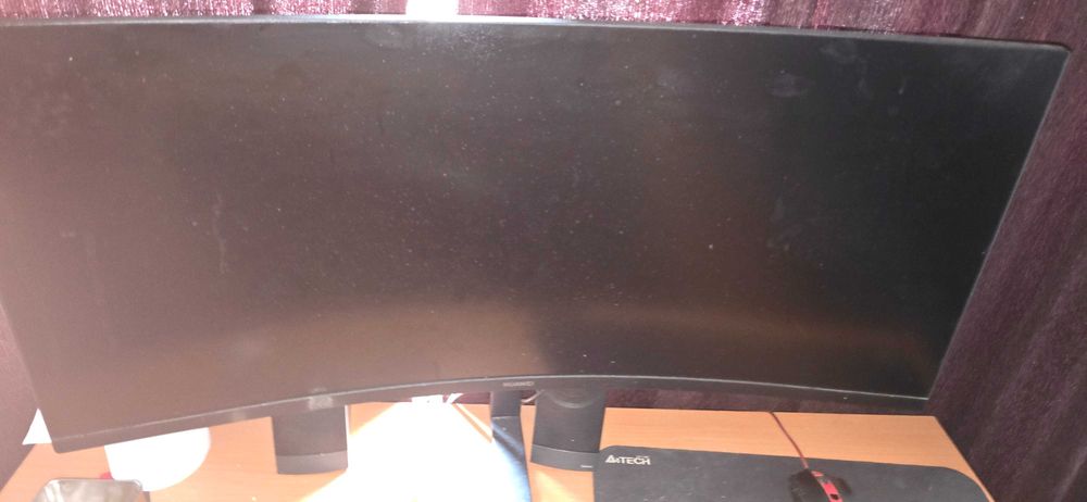 set complet gaming unitate asus  monitor huawei gt 34"