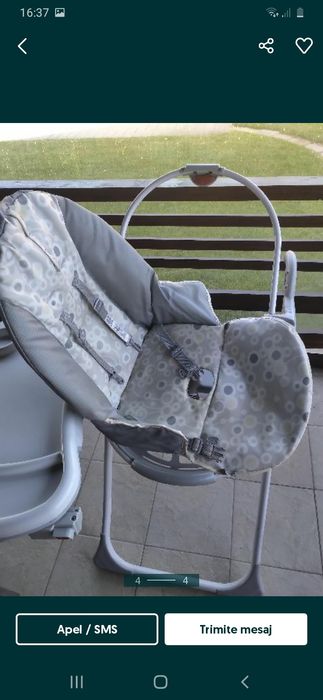 Scaun  pliabil bebe.