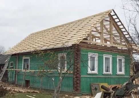 Квалифицированное звено плотников.