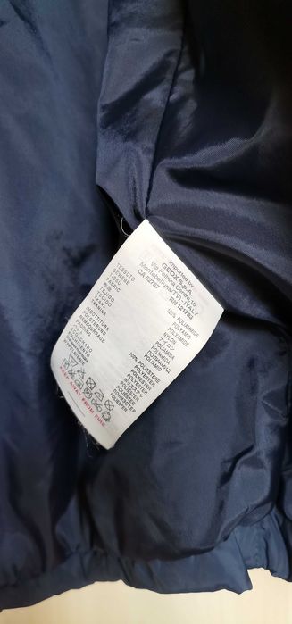 Geacă jacheta lunga fete iarna GEOX Respira mărimea 14 ani Parka navy