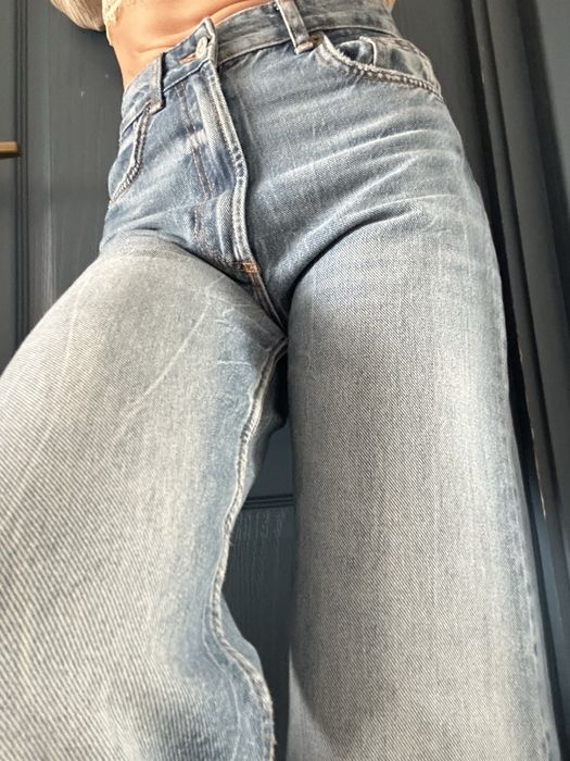 Blugi Zara XS talie inalta