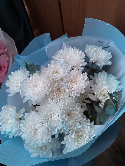 Продам букет цветы хризантемы