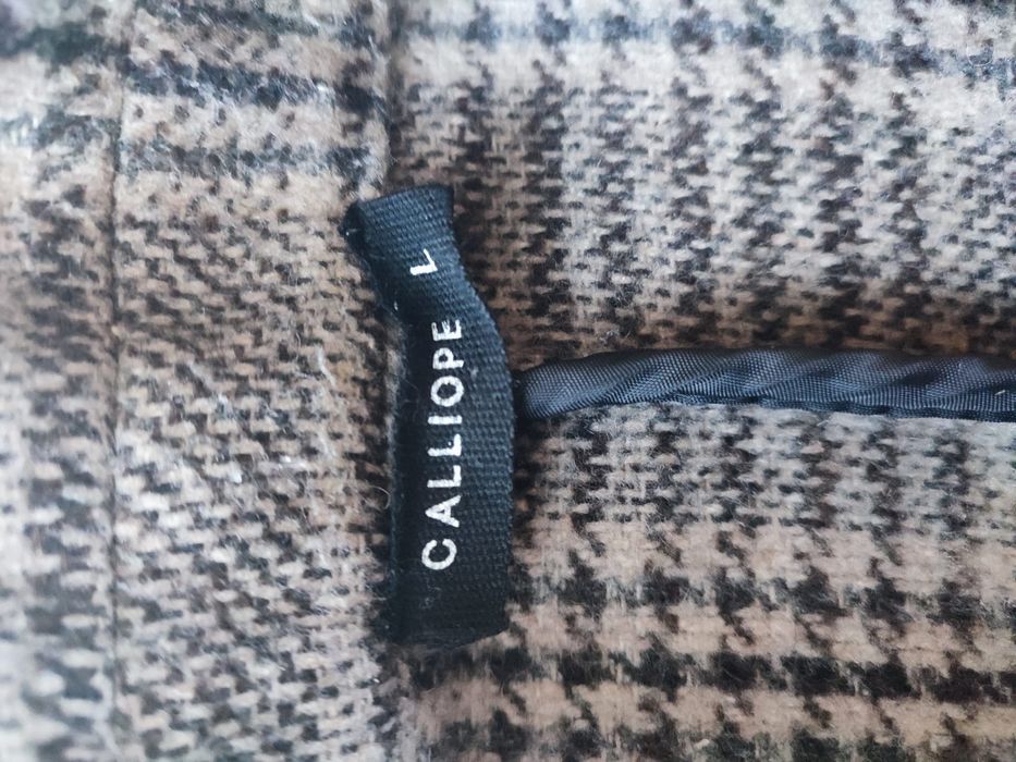 Palton dama in carouri