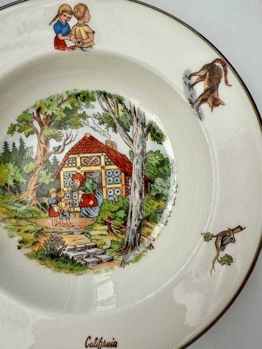 Винтидж детска  Хензел и Гретел, с отделение за топла вода