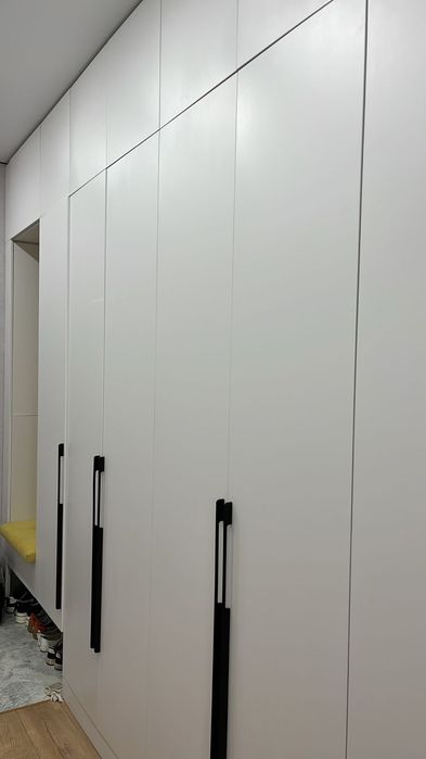 Белый матовый фасад