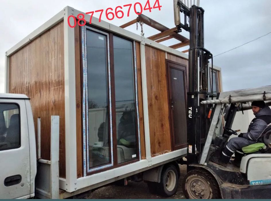 Сглобяем контейнер за живеене/офис павилион