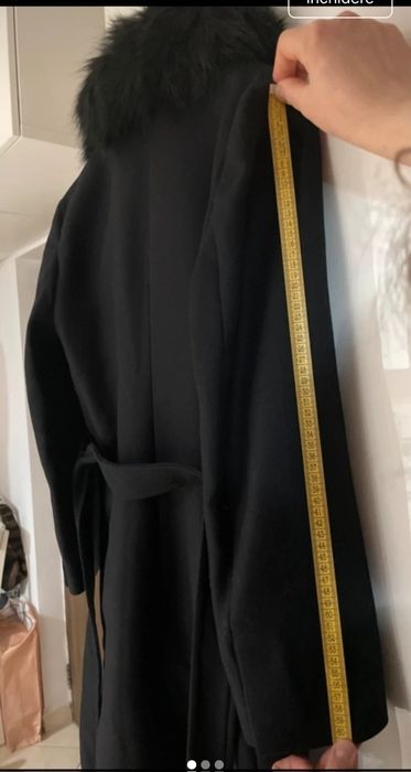 Palton Zara.,Manteco lana 75%
