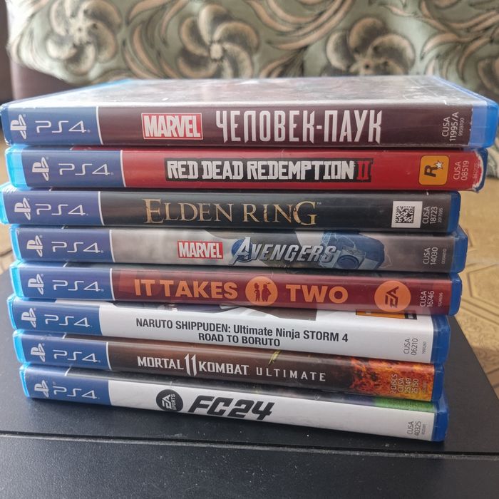 PlayStation 4, PS4. 8 игр