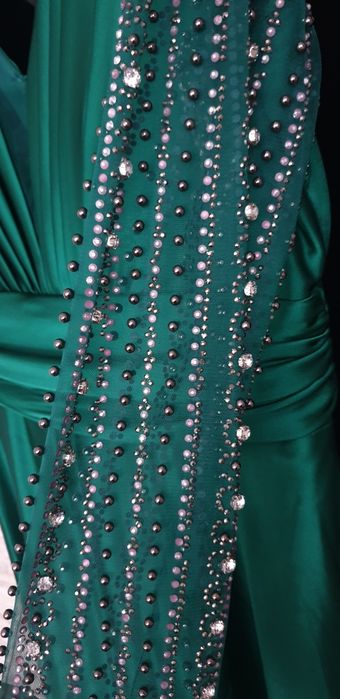 Rochie de seară verde