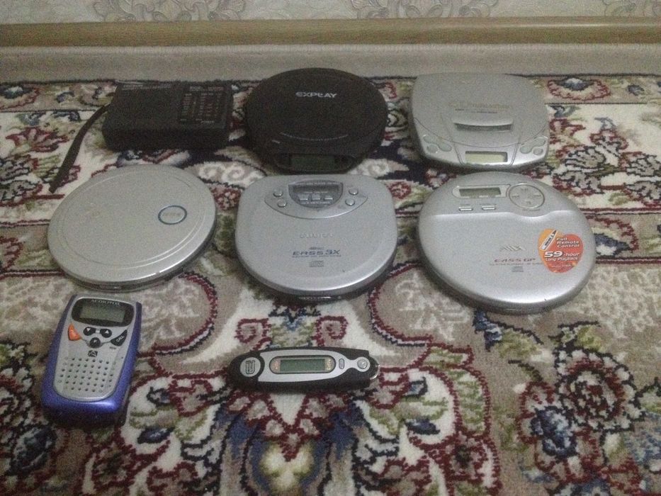Плееры Sony Aiwa mp3 BBK и FM радио