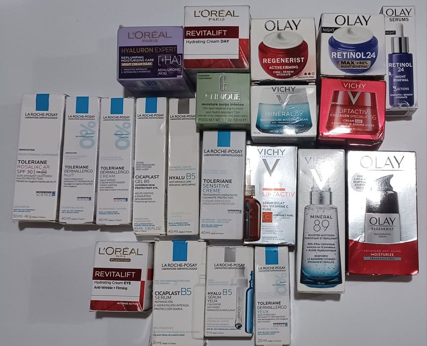 Creme Vichy, La Roche Posay, Olay