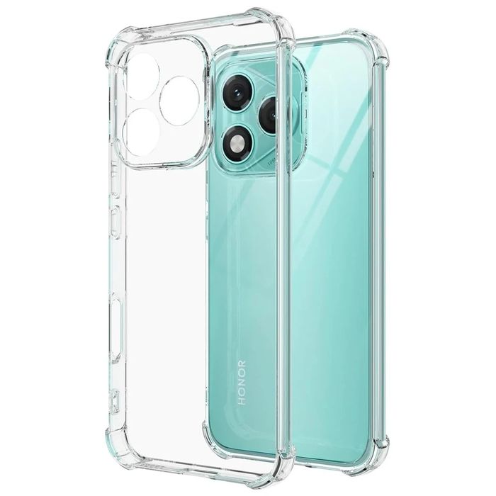 Honor 400 / Pro / Lite/Удароустойчив силиконов кейс с камера протектор