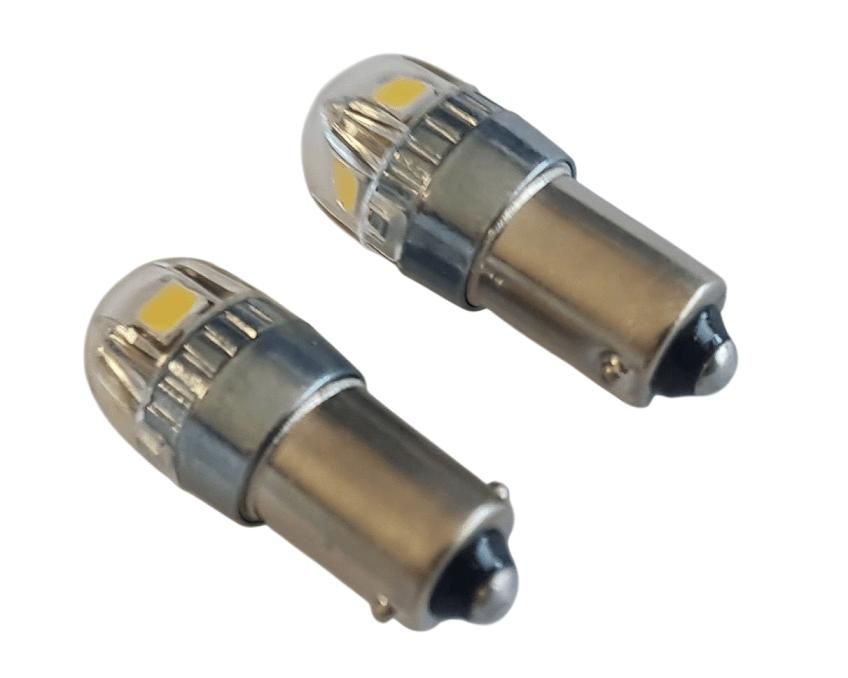Крушки Лед 2 бр. Canbus BA9S T4W 3030SMD 6V 12/24V