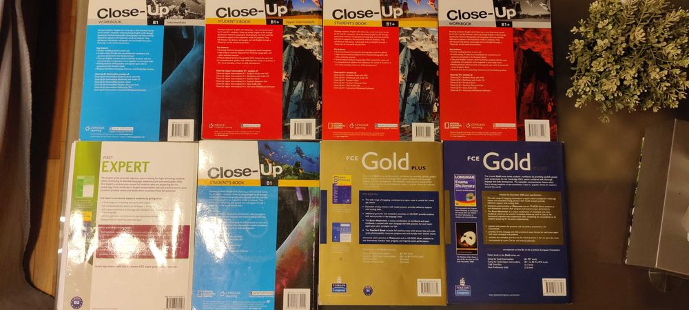 Комплект учебници и помагала по английски език (B1–B2 / FCE)