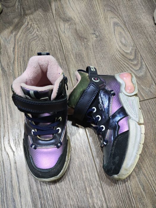 Ботиночки на девочку 29 размер. Ботинки