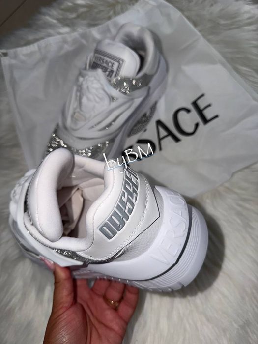 Adidasi Versace Odissea Glitter