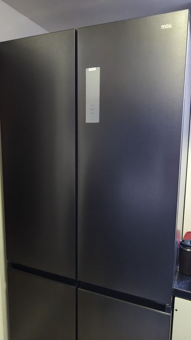 Side by Side TCL RC521CXE0, 521 l, No Frost, Zona Convertibila,Inox ,NOU Gr. 2 ani