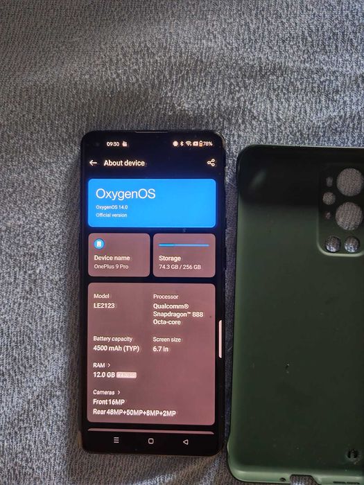 Telefon Oneplus 9 Pro - 256gb - stare buna - pret fix 7oo lei