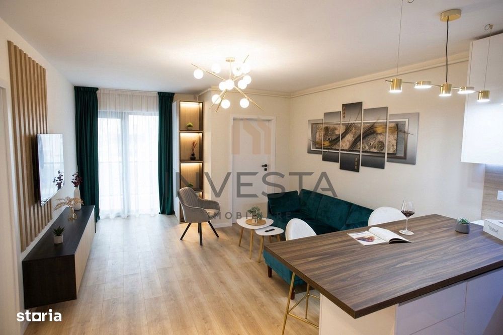 Apartament cu 3 camere, etaj intermediar, bloc nou, zona Frunzisului — fotografia 1