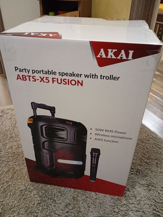Boxă AKAI Noua! Sigilată/350 lei