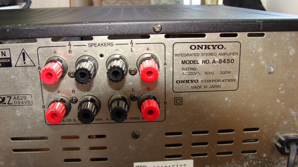 Amplificator Onkyo Integra 8450 si technics