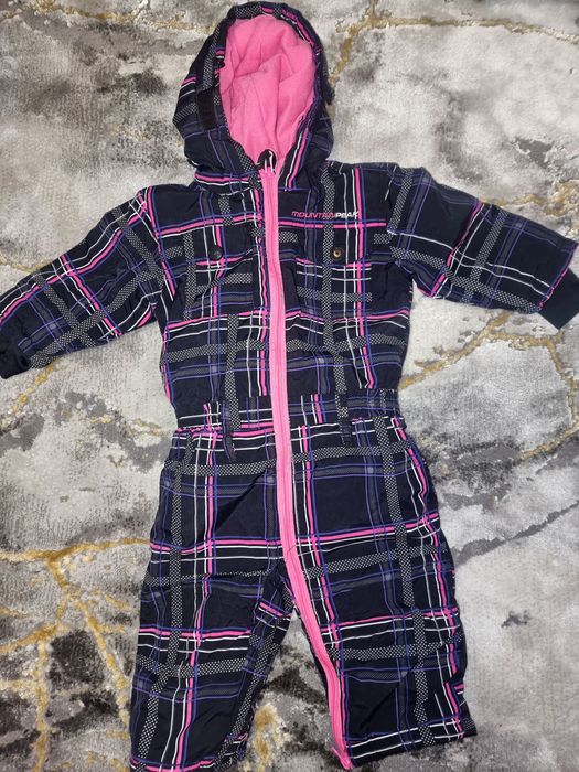 Salopeta groasa de iarna/ ski , pentru fetite , marimea 74