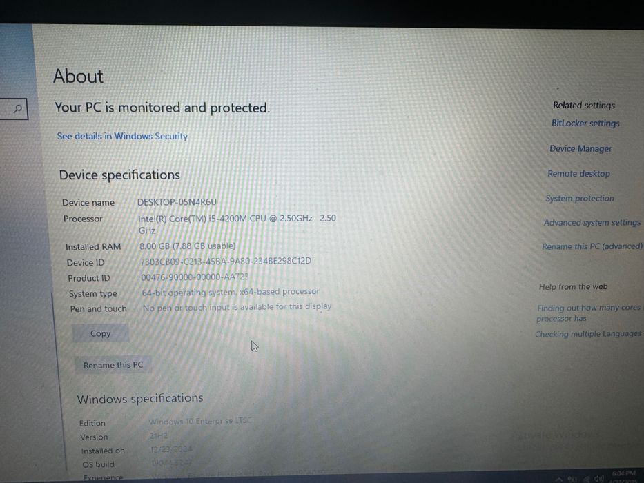 Laptop HP Probook 450 G1