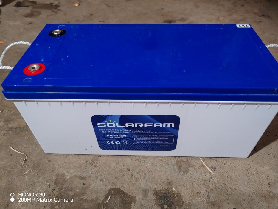 Гелов Акумулатор 200Ah Solarfam