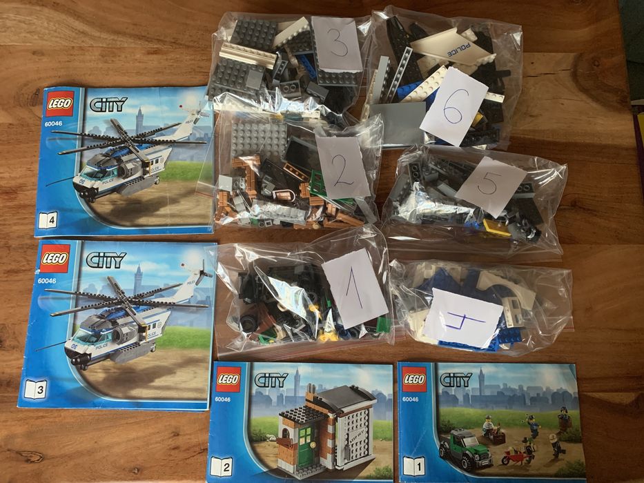 Lego City 60046 - Наблюдение с хеликоптер