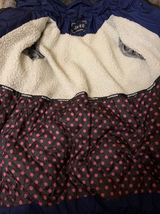 Пуховик зимний 5-6 лет