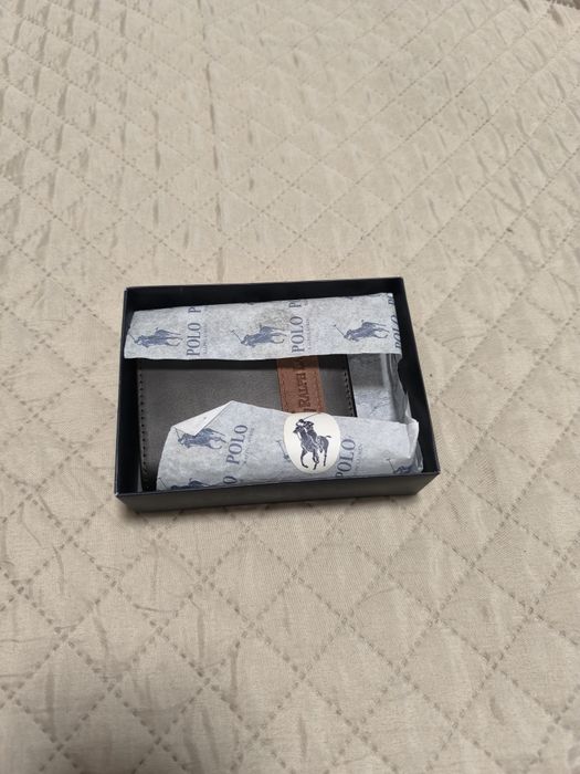 Portofel piele bărbați Polo Ralph Lauren maro