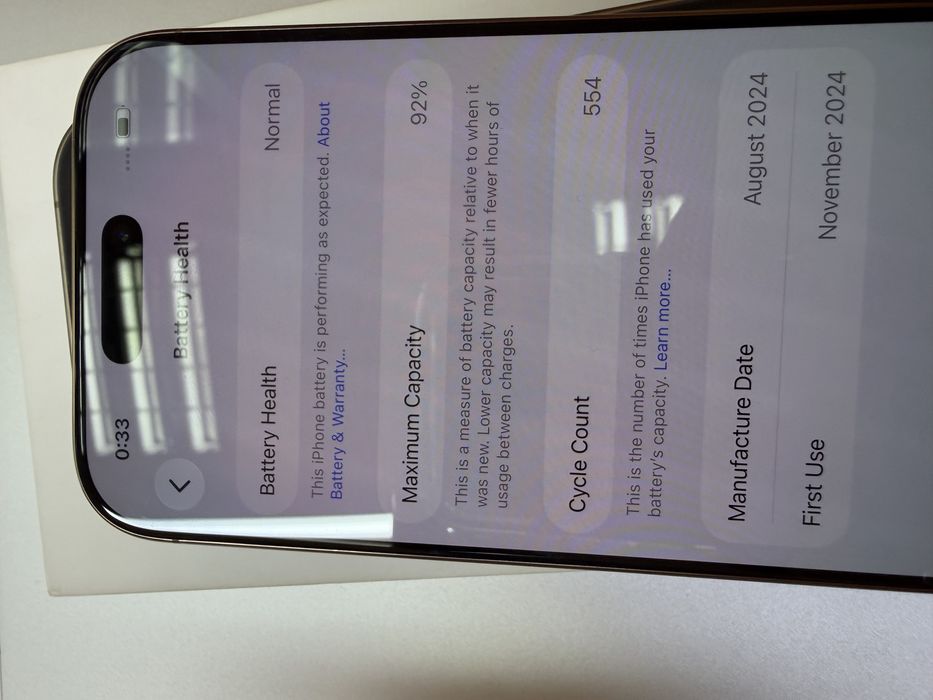 iPhone 16 pro Desert 128gb Отличен !