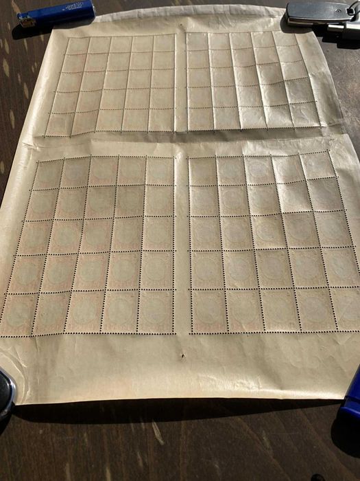 Стари марки Фердинанд-1905(без кука)лист-първа гума