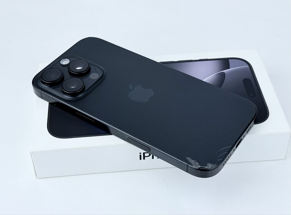 Apple iPhone 16 Pro 128GB Black Titanium 94% Батерия!