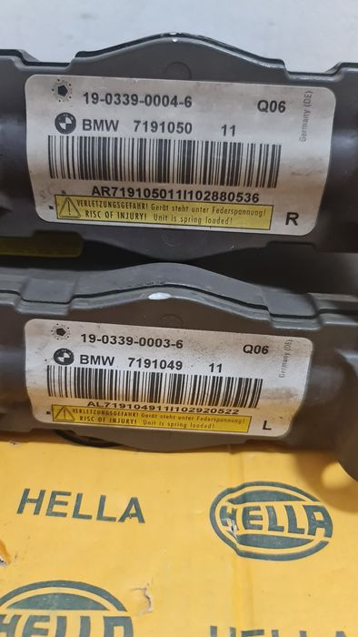 Capsa pirotehnica activa balamale capota pedestrian BMW 5 F10 F11 7 F01 F02 Rolls Royce Ghost