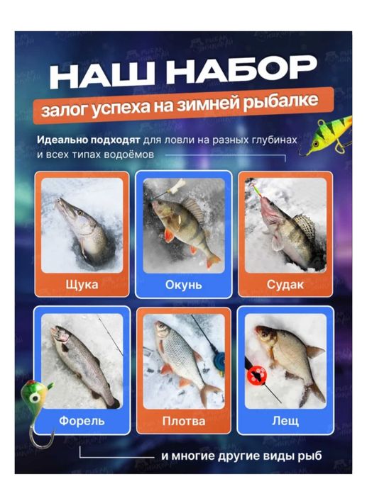 Мормышки для зимней рыбалки