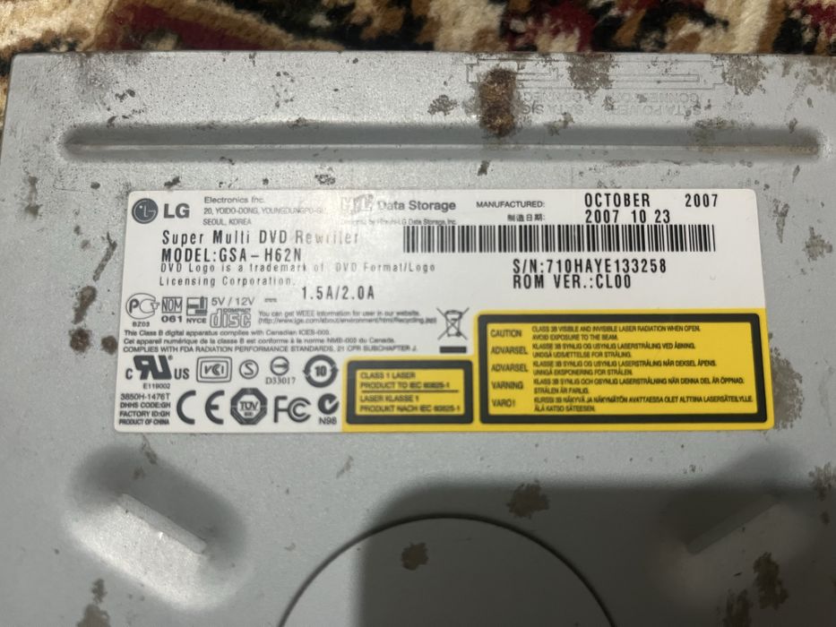 продам dvd lg для пк работает