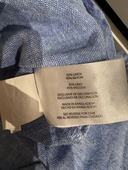 Camasa noua cu eticheta, cu continut ridicat de in