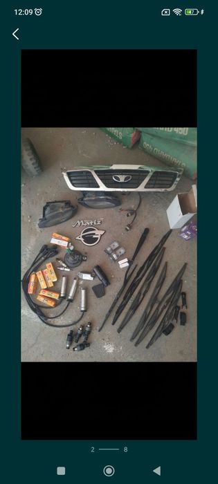 Matiz stepleniya tros + Ustanofka svarka