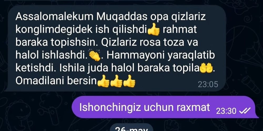 Uy uborka xizmati