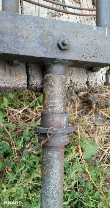 продам антенну-мачту 3,5 м высотой с телевизионным кабелем 12 м