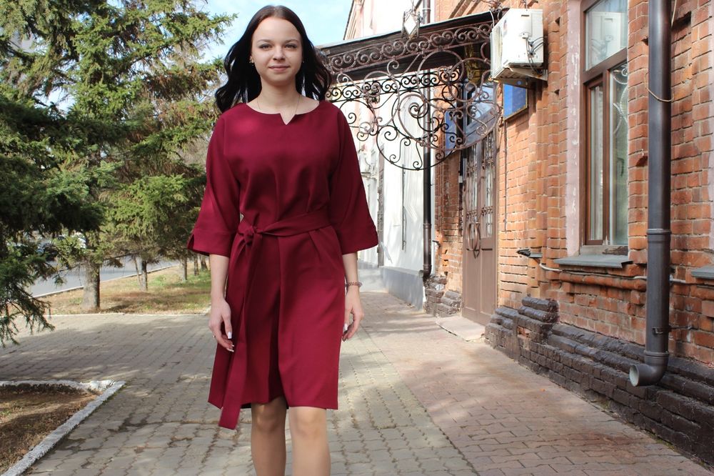 Платье офисного стиля