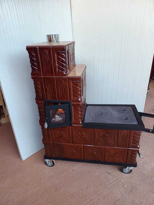 Soba de teracota cu plita de gatit 5 randuri - direct producator