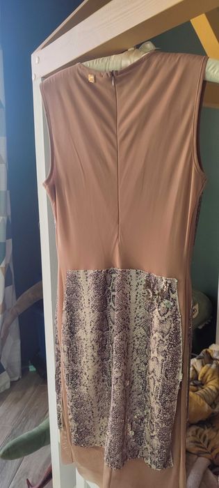 Rochie BSB cu paiete aurii superba