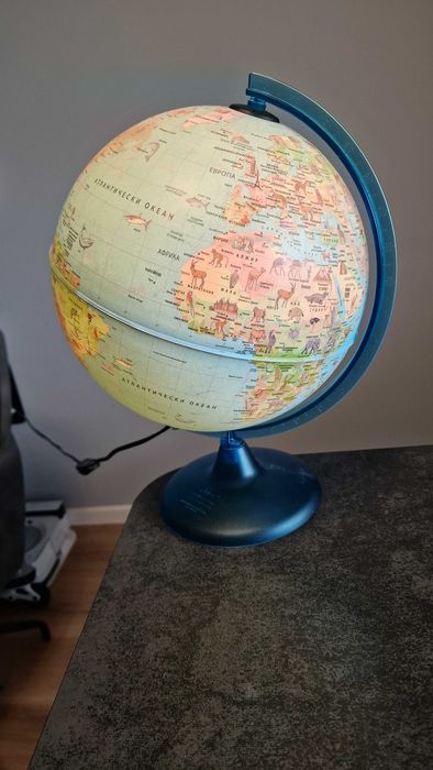 Светещ глобус Nova Rico - Сафари, 25 cm